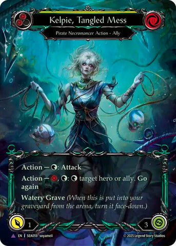 Kelpie, Tangled Mess (Marvel) [SEA059] (High Seas) Cold Foil 
