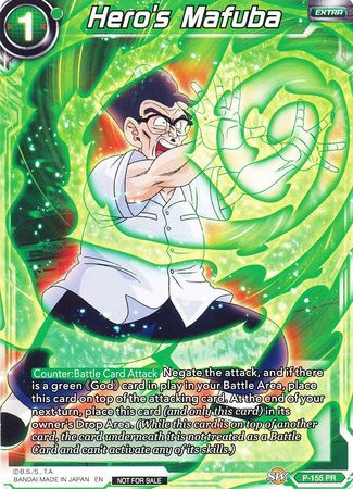 Hero's Mafuba (Power Booster: World Martial Arts Tournament) (P-155) [Promotion Cards] 
