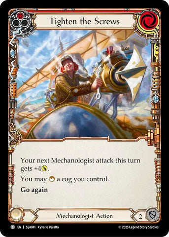 Tighten the Screws [SEA041] (High Seas) Rainbow Foil 