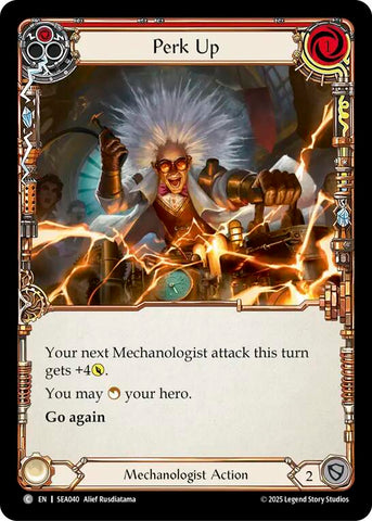 Perk Up [SEA040] (High Seas) Rainbow Foil 