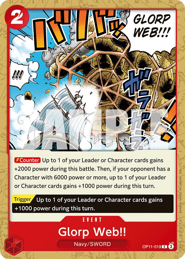 Glorp Web !! [Un poing de vitesse divine] 