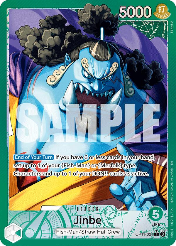 Jinbe (021) (Alternate Art) [A Fist of Divine Speed] 