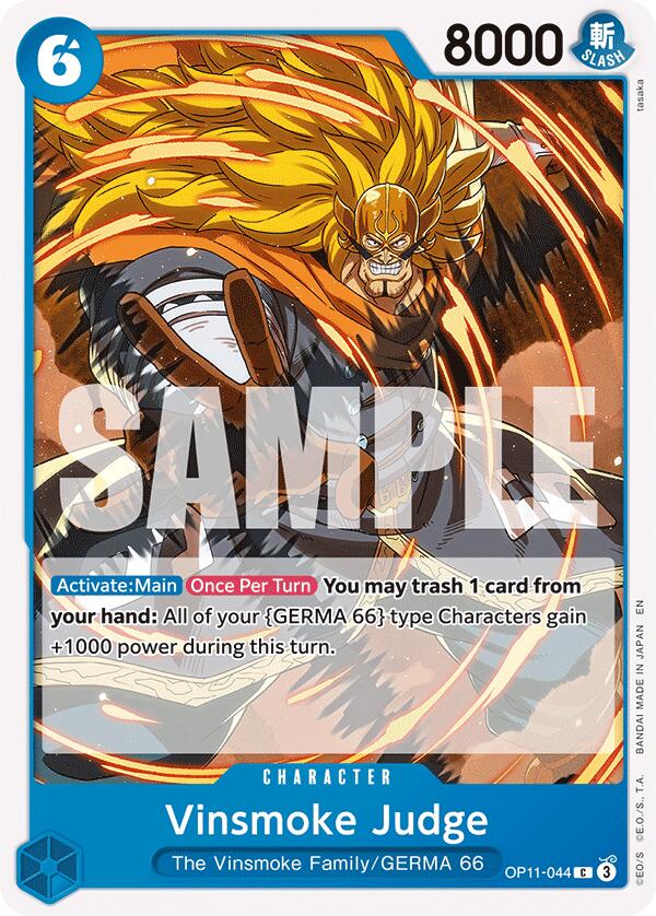 Vinsmoke Judge [A Fist of Divine Speed] 