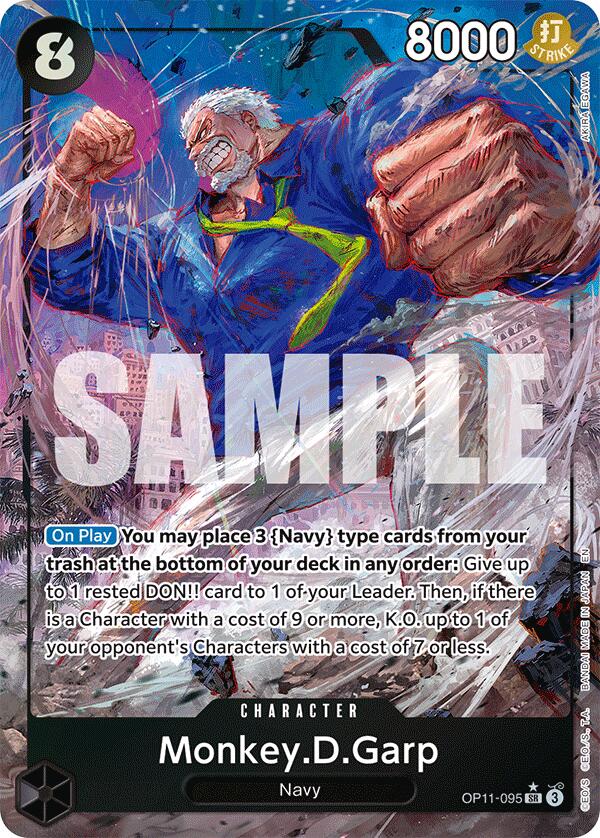 Monkey.D.Garp (Alternate Art) [A Fist of Divine Speed] 