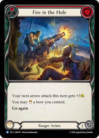 Fire in the Hole [SEA101] (High Seas) Rainbow Foil 