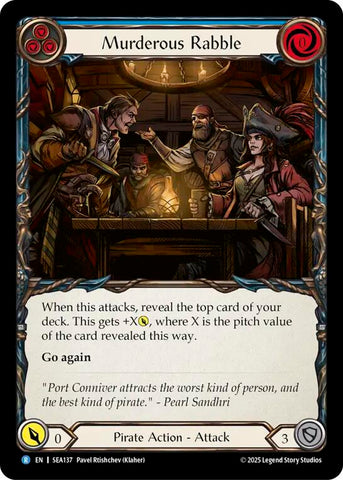 Murderous Rabble [SEA137] (High Seas) Rainbow Foil 