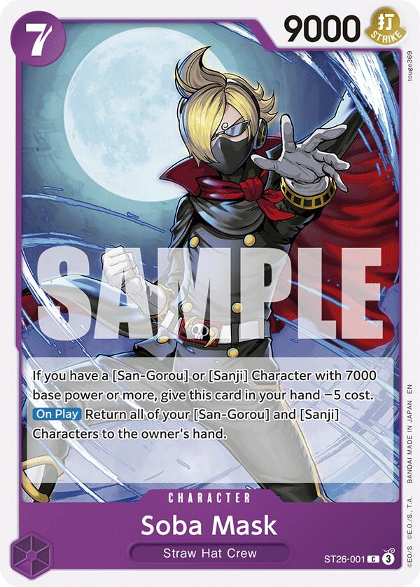 Soba Mask [Starter Deck: Purple/Black Monkey.D.Luffy] 