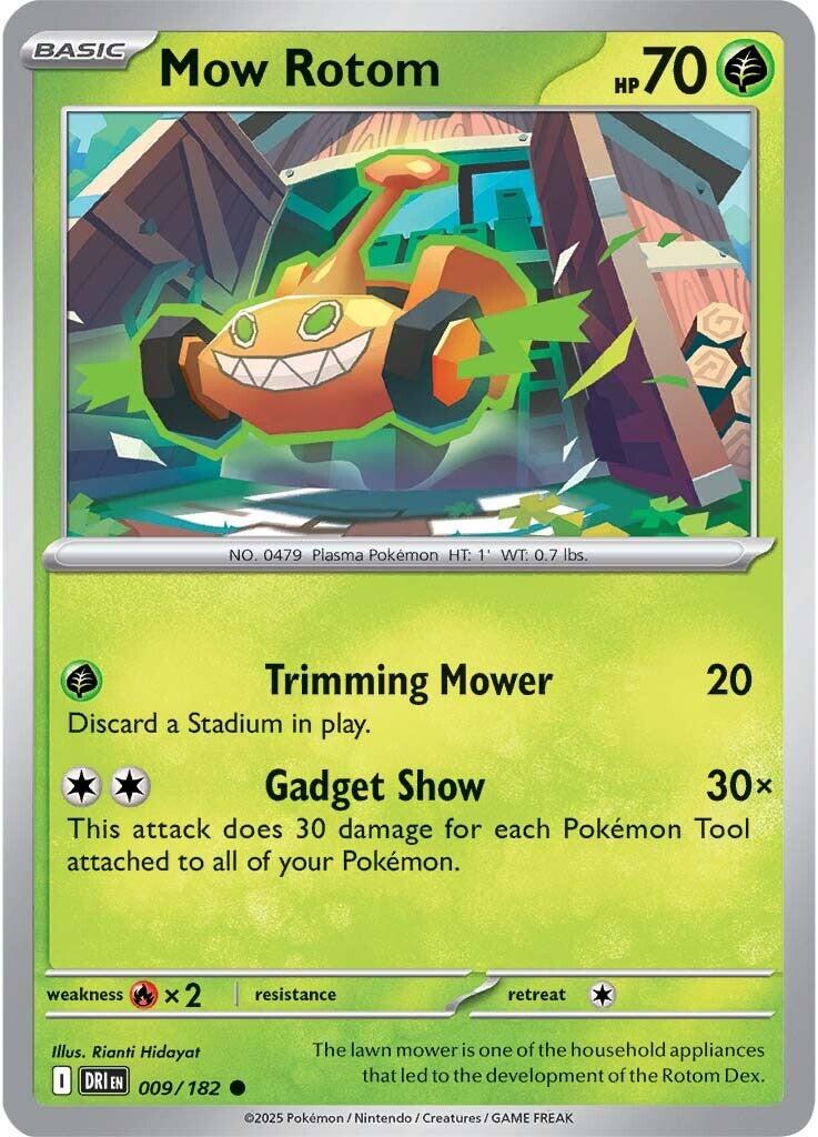 Mow Rotom (009/182) [Scarlet &amp; Violet: Destined Rivals] 