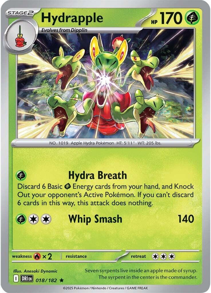 Hydrapple (018/182) [Scarlet &amp; Violet: Destined Rivals] 