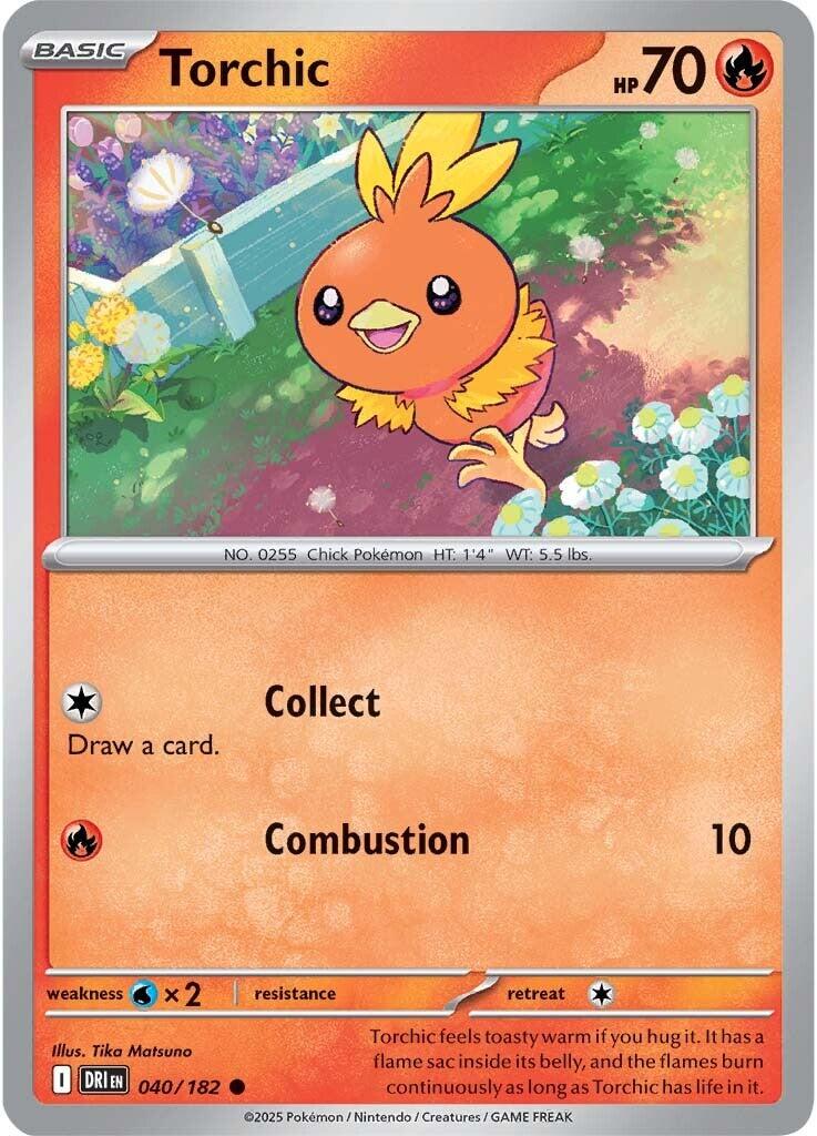 Torchic (040/182) [Scarlet &amp; Violet: Destined Rivals] 