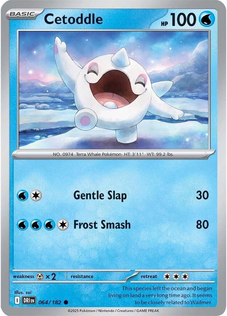 Cetoddle (064/182) [Scarlet &amp; Violet: Destined Rivals] 