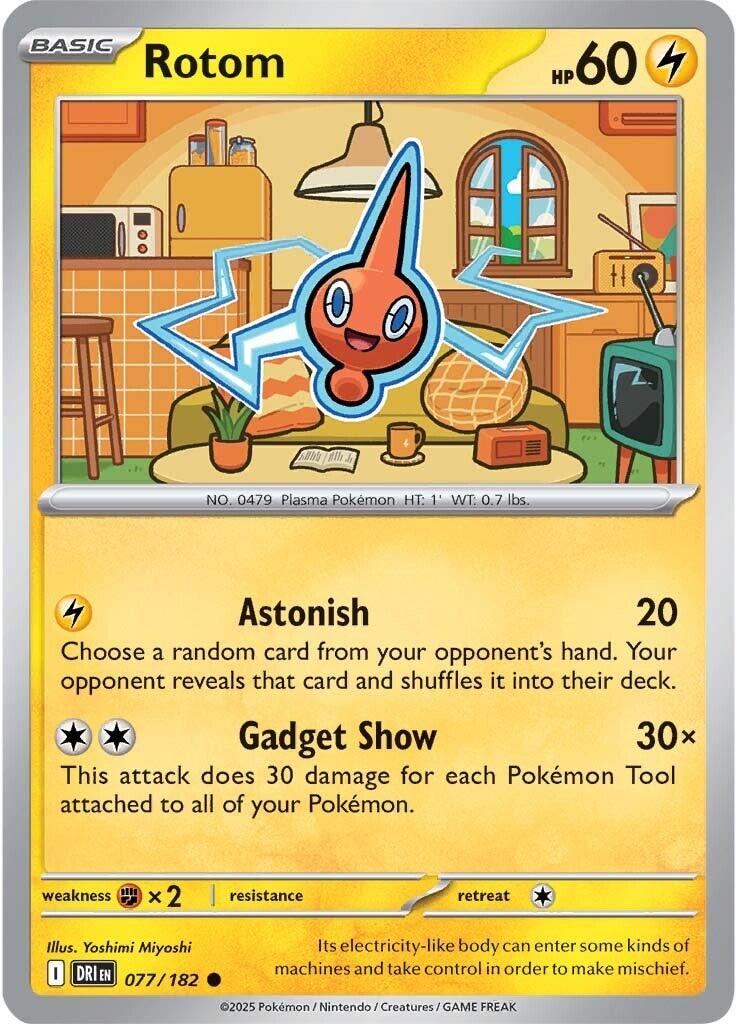 Rotom (077/182) [Scarlet &amp; Violet: Destined Rivals] 