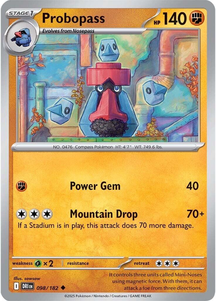 Probopass (098/182) [Scarlet &amp; Violet: Destined Rivals] 