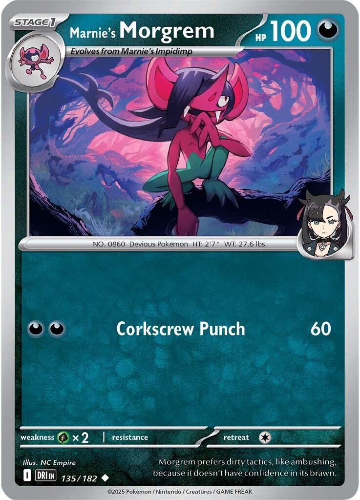 Marnie's Morgrem (135/182) [Scarlet &amp; Violet: Destined Rivals] 