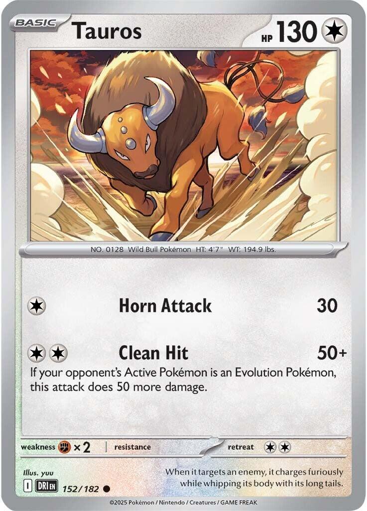 Tauros (152/182) [Scarlet &amp; Violet: Destined Rivals] 