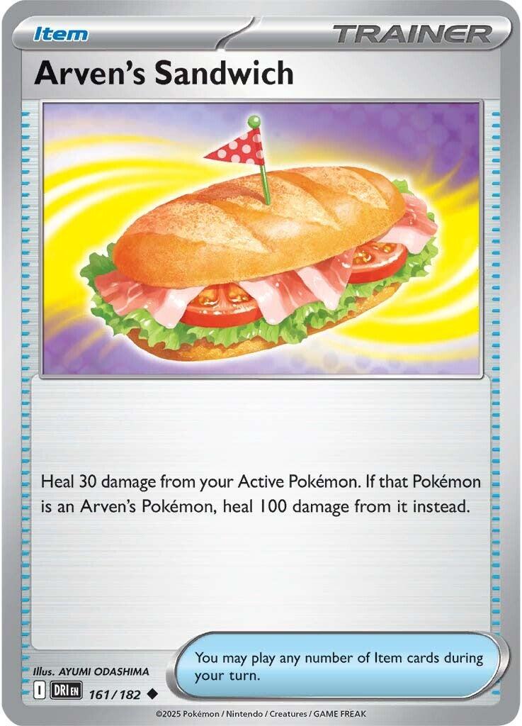 Arven's Sandwich (161/182) [Scarlet &amp; Violet: Destined Rivals] 