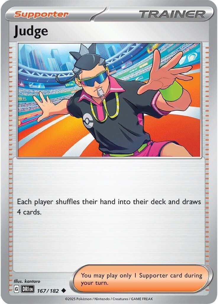 Judge (167/182) [Scarlet &amp; Violet: Destined Rivals] 