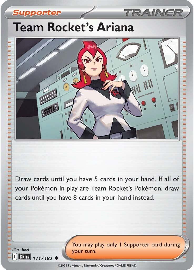 Team Rocket's Ariana (171/182) [Scarlet &amp; Violet: Destined Rivals] 