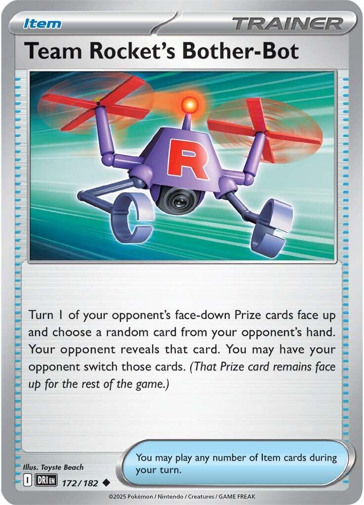 Team Rocket's Bother-Bot (172/182) [Scarlet &amp; Violet: Destined Rivals] 