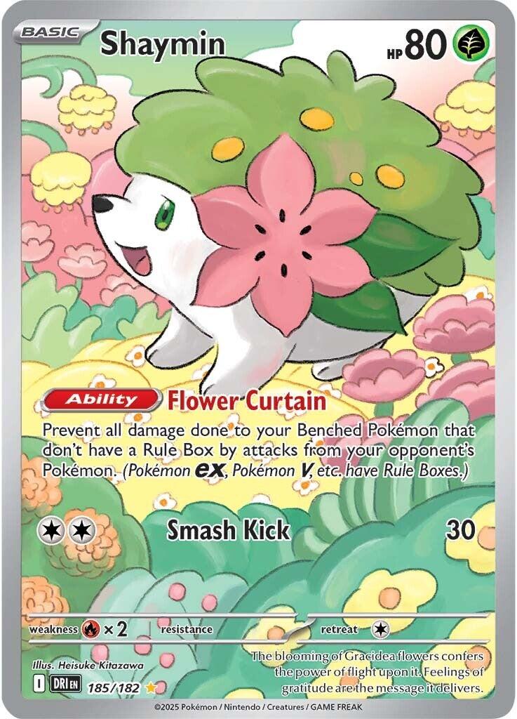 Shaymin (185/182) [Scarlet &amp; Violet: Destined Rivals] 