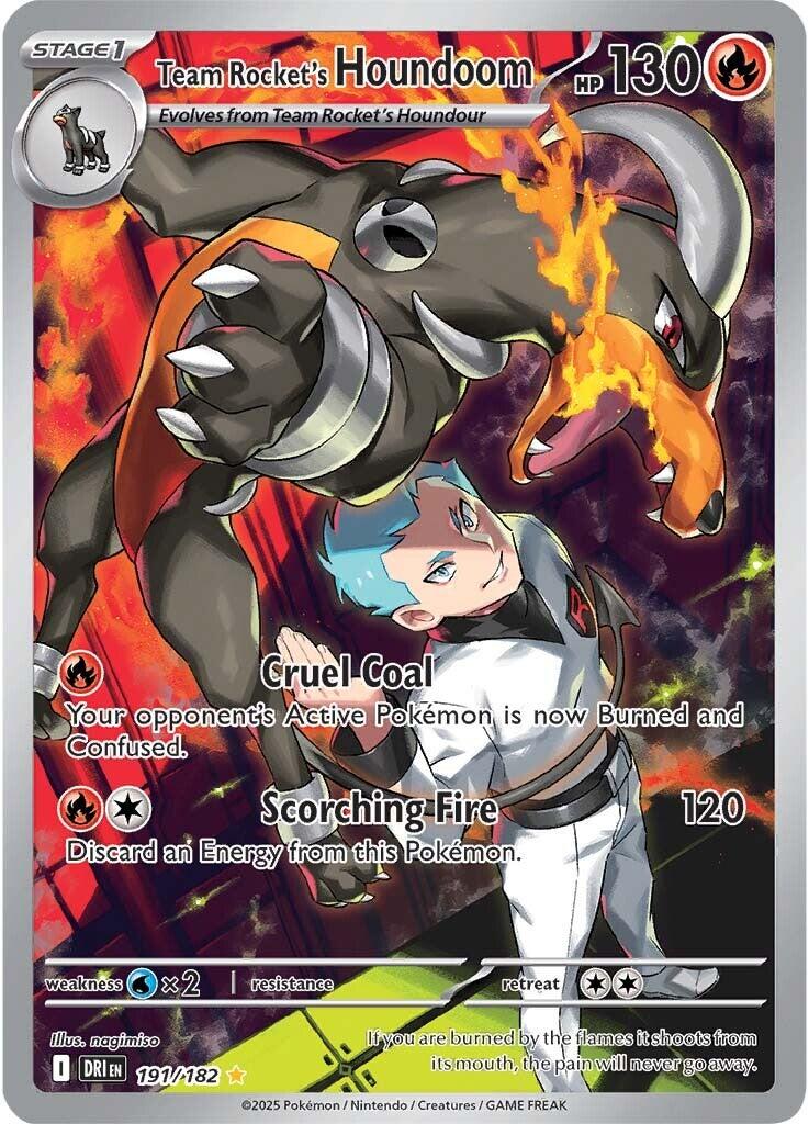 Team Rocket's Houndoom (191/182) [Scarlet &amp; Violet: Destined Rivals] 