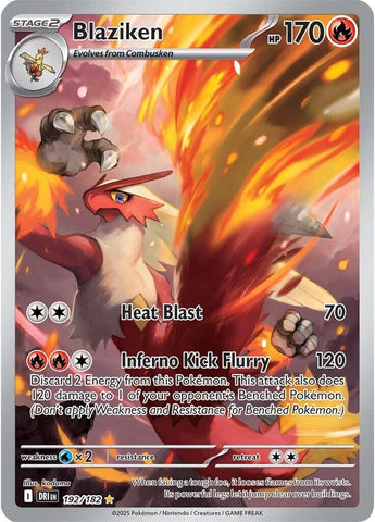 Blaziken (192/182) [Scarlet &amp; Violet: Destined Rivals] 