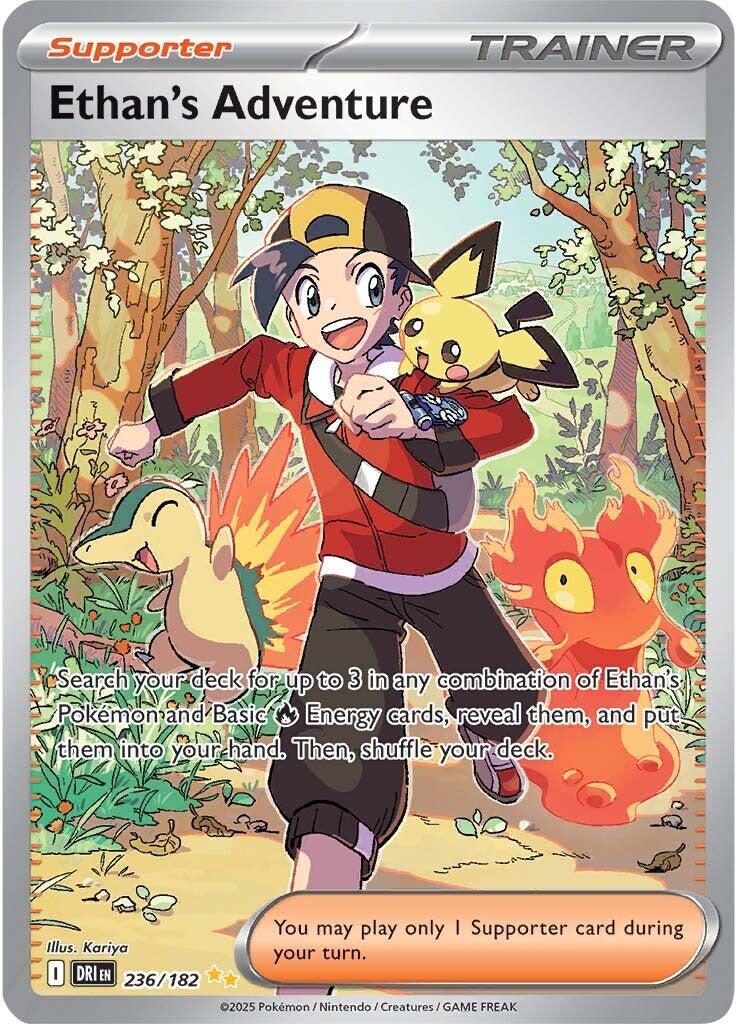 Ethan's Adventure (236/182) [Scarlet &amp; Violet: Destined Rivals] 