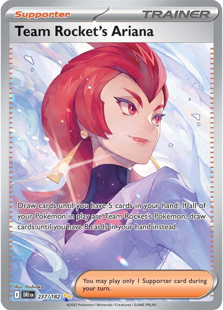 Team Rocket's Ariana (237/182) [Scarlet &amp; Violet: Destined Rivals] 