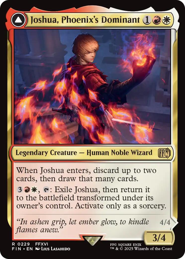 Joshua, Phoenix's Dominant [FINAL FANTASY: Through the Ages] 