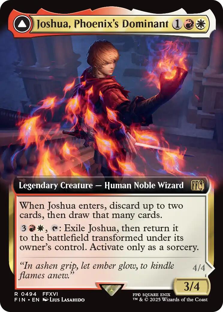 Joshua, Phoenix's Dominant (Extended Art) [FINAL FANTASY: Through the Ages] 