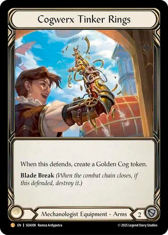 Cogwerx Tinker Rings [SEA008] (High Seas) Rainbow Foil 