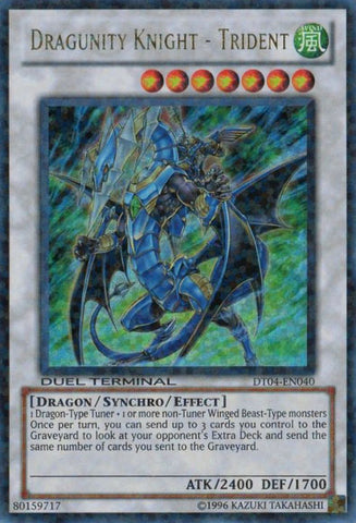 Dragunity Knight - Trident [DT04-EN040] Ultra Rare 