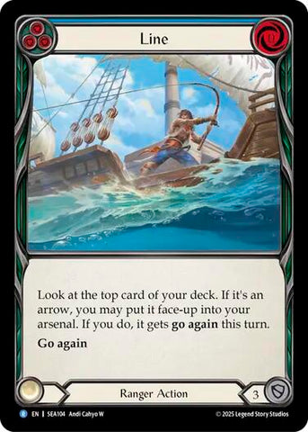 Line [SEA104] (High Seas) Rainbow Foil 