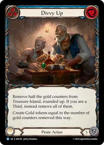 Divvy Up [SEA144] (High Seas) Rainbow Foil 