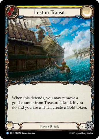 Lost in Transit [SEA151] (High Seas) Rainbow Foil 