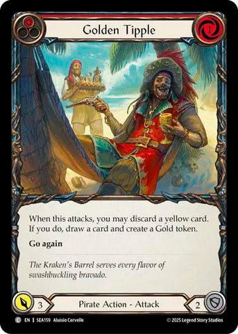Golden Tipple (Red) [SEA159] (High Seas) Rainbow Foil 