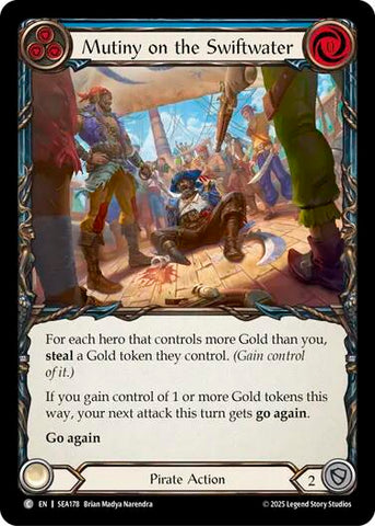 Mutiny on the Swiftwater [SEA178] (High Seas) Rainbow Foil 
