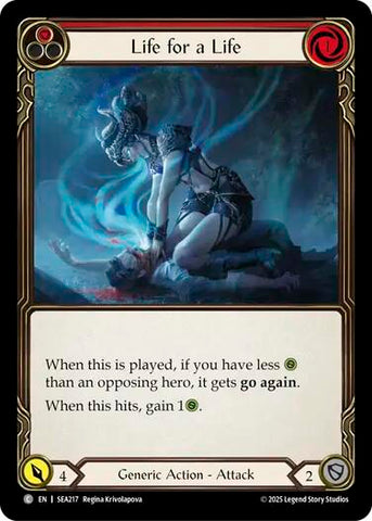 Life for a Life (Red) [SEA217] (High Seas) 