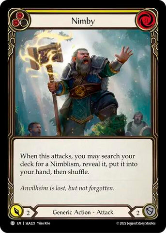 Nimby (Yellow) [SEA221] (High Seas) Rainbow Foil 