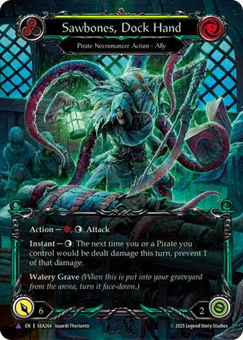 Sawbones, Dock Hand [SEA264] (High Seas) Cold Foil 