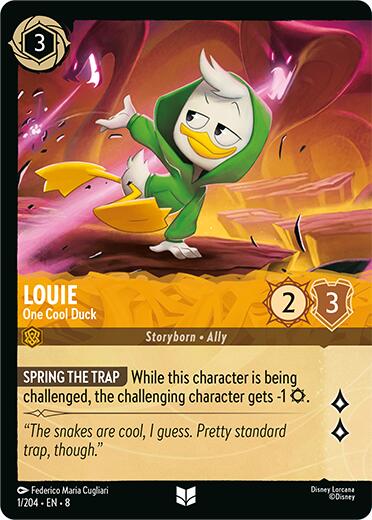 Louie - One Cool Duck (Foil) (1/204) [Reign of Jafar] 