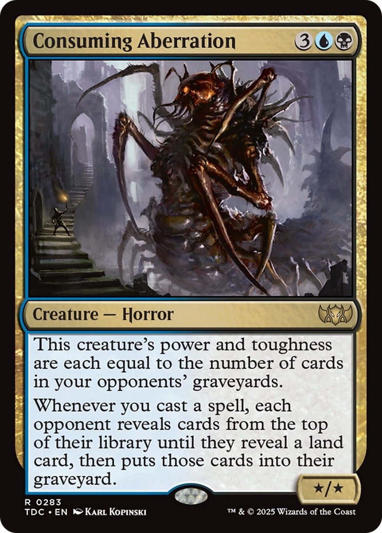 Consuming Aberration [Tarkir: Dragonstorm Commander] 