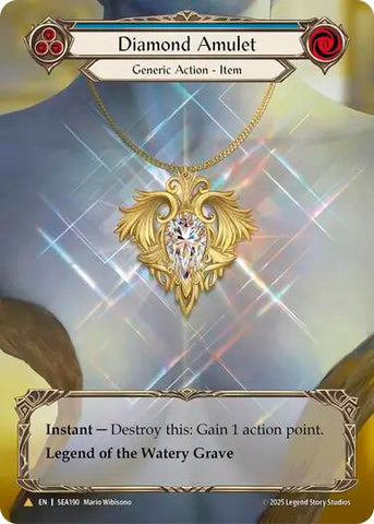 Diamond Amulet (Treasure) [SEA190] (High Seas) Cold Foil 