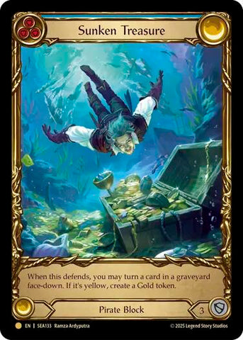 Sunken Treasure [SEA133] (High Seas) Cold Foil 