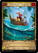 Gold Hunter Longboat (Treasure) [SEA163] (High Seas) Cold Foil 