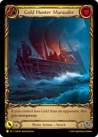 Gold Hunter Marauder (Treasure) [SEA164] (High Seas) Cold Foil 