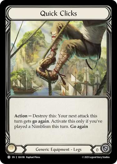 Quick Clicks (Treasure) [SEA186] (High Seas) Cold Foil 