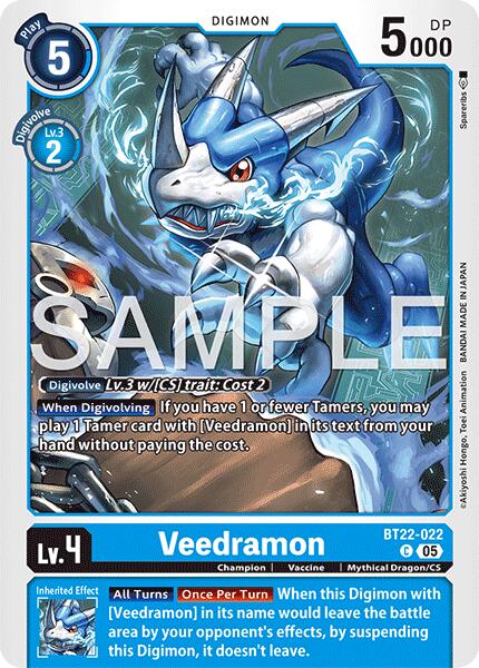 Veedramon [BT22-022] [Cyber ​​Eden] 