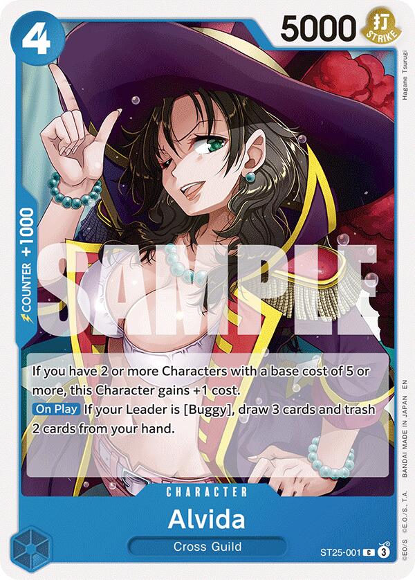 Alvida [Deck de démarrage : Buggy bleu] 