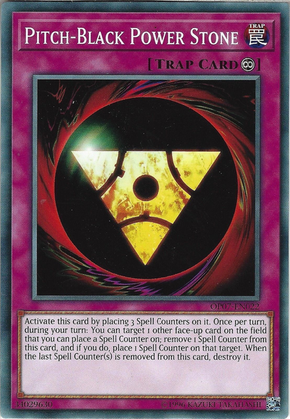 Pitch-Black Power Stone [OP07-EN022] Common 